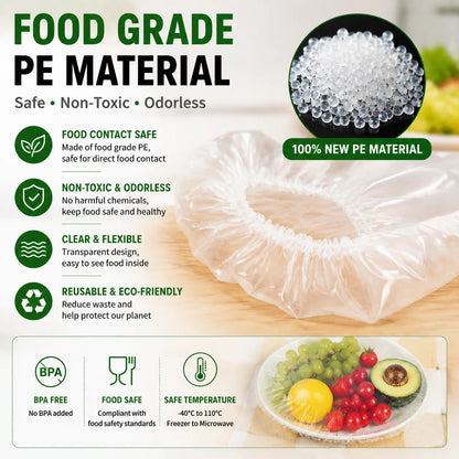 🔥Kitchen Stretch Covers – The Easy Way To Cover Bowls, Plates & Food