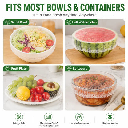 🔥Kitchen Stretch Covers – The Easy Way To Cover Bowls, Plates & Food