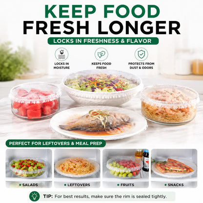 🔥Kitchen Stretch Covers – The Easy Way To Cover Bowls, Plates & Food