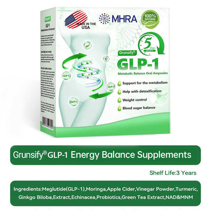 🔥 【 FLASH SALE! 80% OFF 】 GRUNSIFY®Energy Balance Supplements  NEW LAUNCH! LOSE FAST OR PAY NOTHING!
