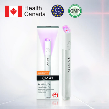 QIAWI™ All-in-One CO₂ Laser Eraser Pen | Removes Moles, Warts, Skin Flaws & Pigmentation