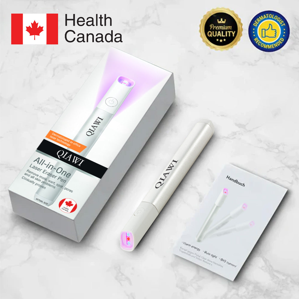 QIAWI™ All-in-One CO₂ Laser Eraser Pen | Removes Moles, Warts, Skin Flaws & Pigmentation