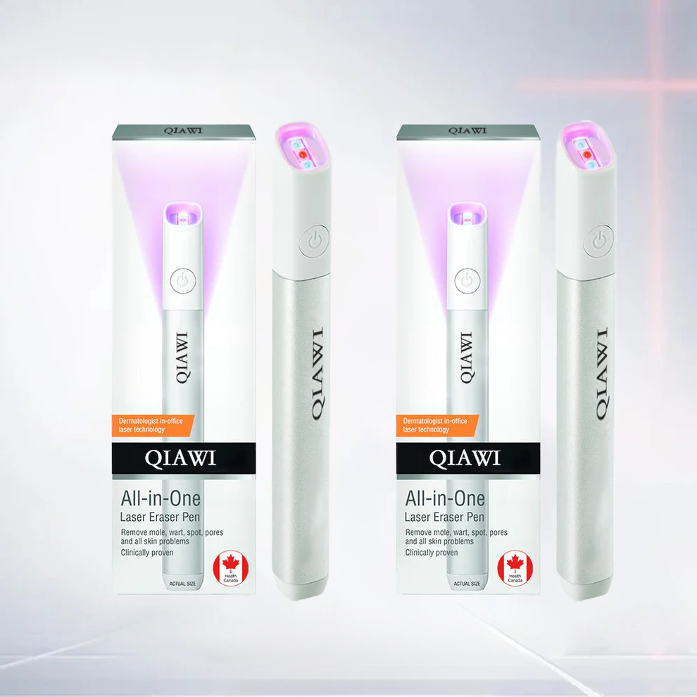 QIAWI™ All-in-One CO₂ Laser Eraser Pen | Removes Moles, Warts, Skin Flaws & Pigmentation