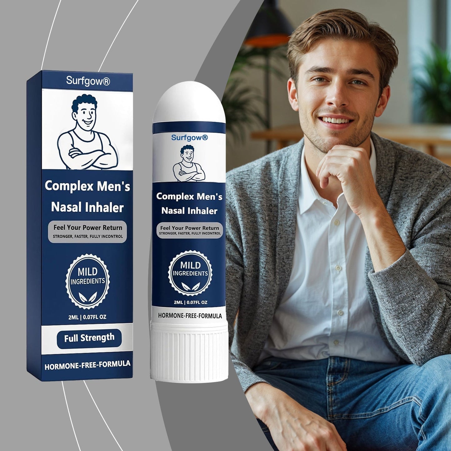 🔥🎁 2025 Cutting-Edge💥 Surfgow® Vital Nose Stick – Feel Younger, Last Longer 💪