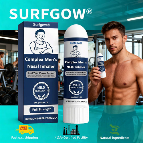 🔥🎁 2025 Cutting-Edge💥 Surfgow® Vital Nose Stick – Feel Younger, Last Longer 💪