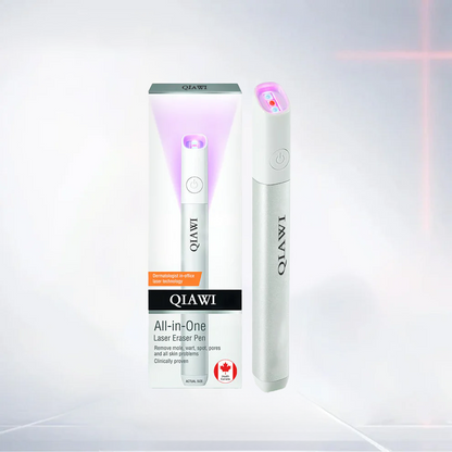 QIAWI™ All-in-One CO₂ Laser Eraser Pen | Removes Moles, Warts, Skin Flaws & Pigmentation