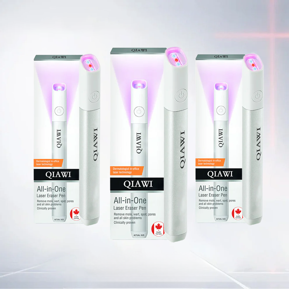 QIAWI™ All-in-One CO₂ Laser Eraser Pen | Removes Moles, Warts, Skin Flaws & Pigmentation