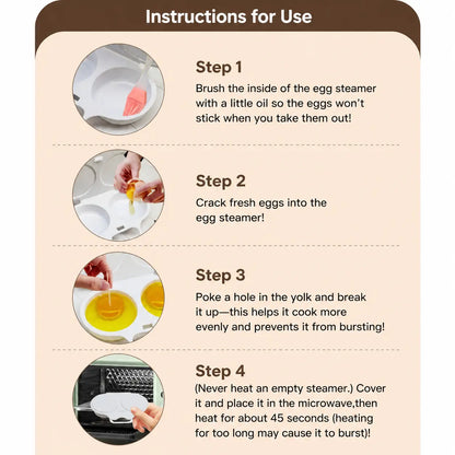 Microwave Egg Cooker – Fast Breakfast Solution For Busy Mornings
