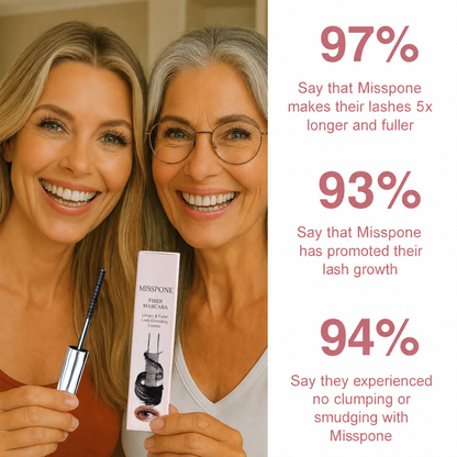 ⭐ 4D Fibre Mascara 💧 – Waterproof Volume & Length Without Clumping