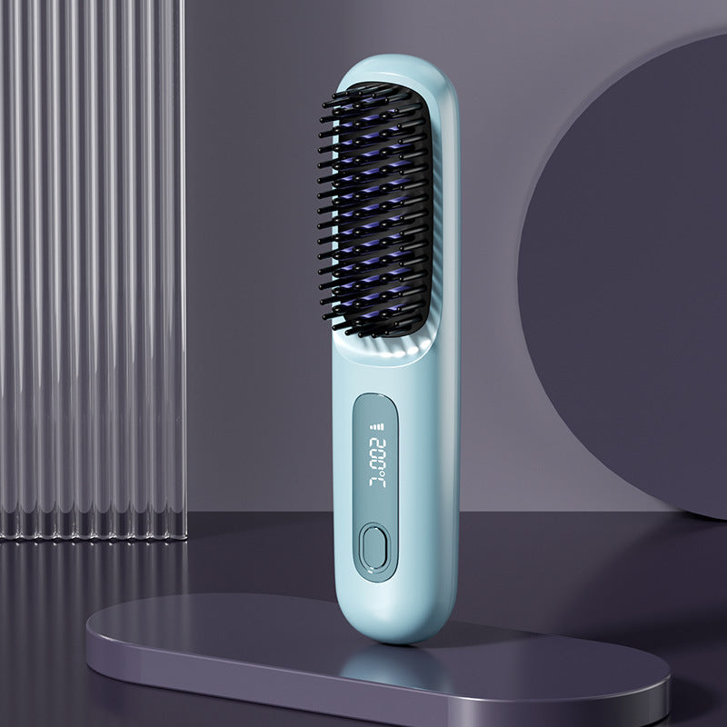 🎁New Year Special Offer: 50% OFF💖Cordless Ceramic Heated Hair Straightening Comb