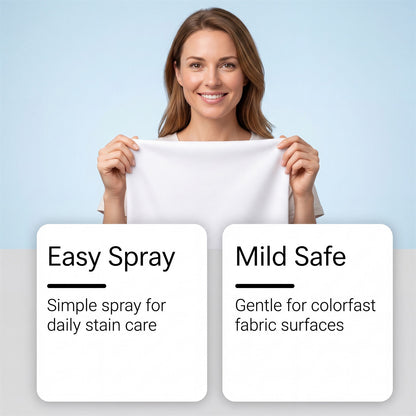 REMOVE STAINS IN MINUTES — NOT HOURS