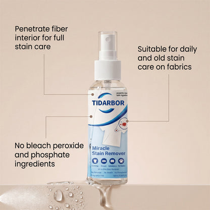 REMOVE STAINS IN MINUTES — NOT HOURS