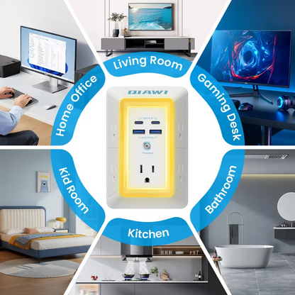 Too Many Plugs? This 9-in-1 Power Station Cleans Up the Mess Instantly