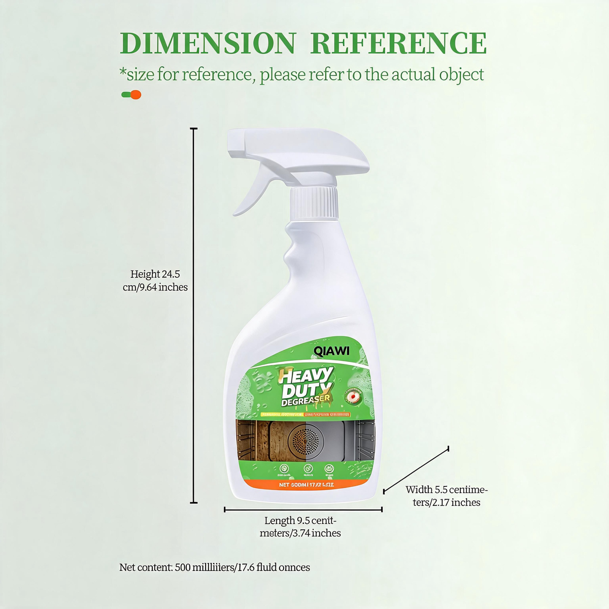 Heavy-Duty Kitchen Degreaser – Cuts Through Tough Grease Fast