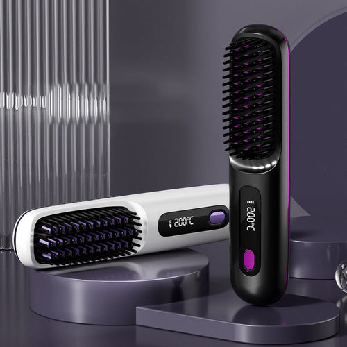 🎁New Year Special Offer: 50% OFF💖Cordless Ceramic Heated Hair Straightening Comb