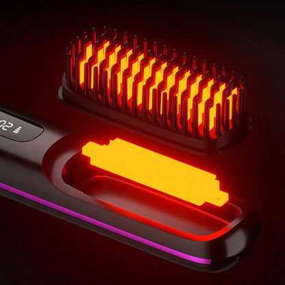 🎁New Year Special Offer: 50% OFF💖Cordless Ceramic Heated Hair Straightening Comb