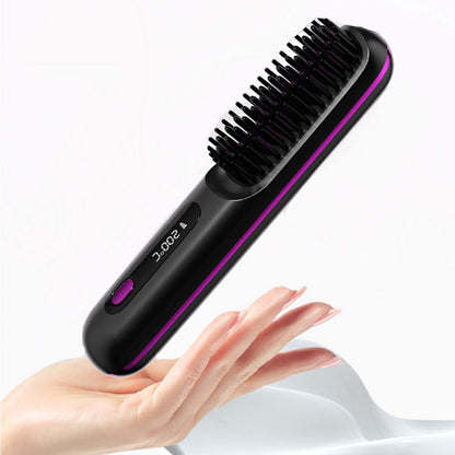 🎁New Year Special Offer: 50% OFF💖Cordless Ceramic Heated Hair Straightening Comb