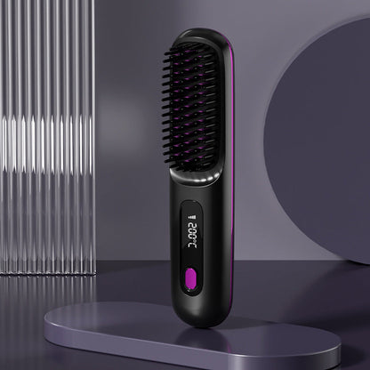 🎁New Year Special Offer: 50% OFF💖Cordless Ceramic Heated Hair Straightening Comb