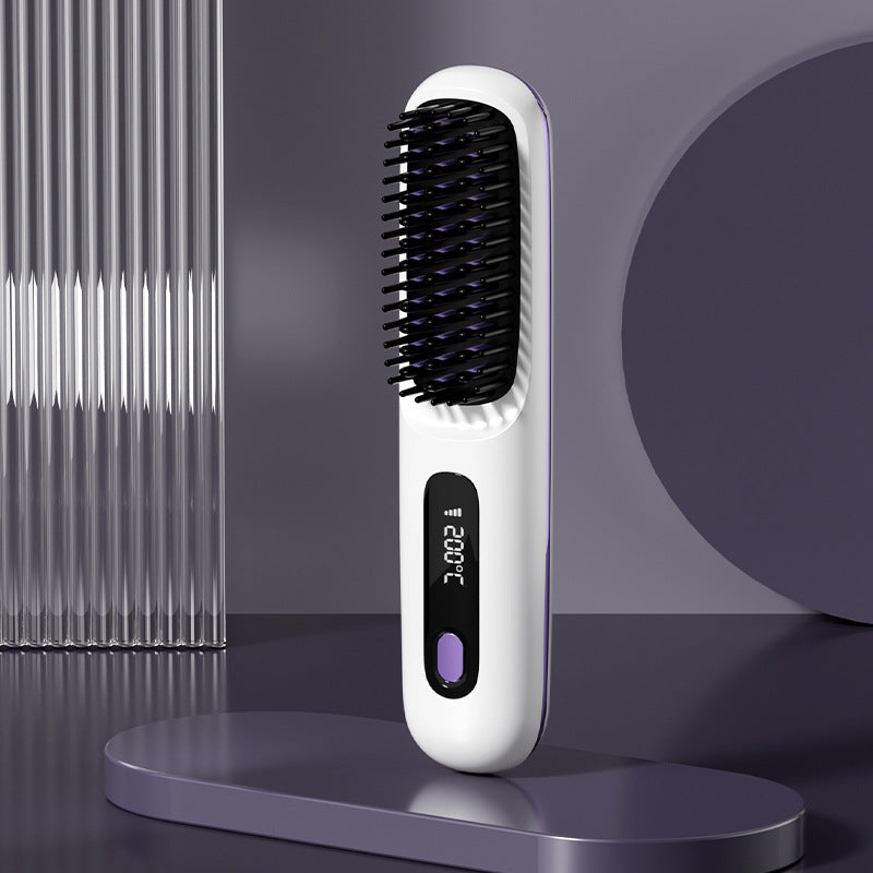 🎁New Year Special Offer: 50% OFF💖Cordless Ceramic Heated Hair Straightening Comb