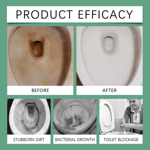 The Easy Way to Remove Yellow Toilet Stains & Hard Water Marks
